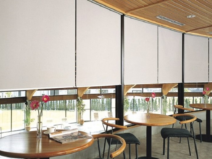 Tenda A Rullo Trasparente Con Fori Per Frigoriferi E Armadi - Personalizzabile, Traspirante, 95x100cm